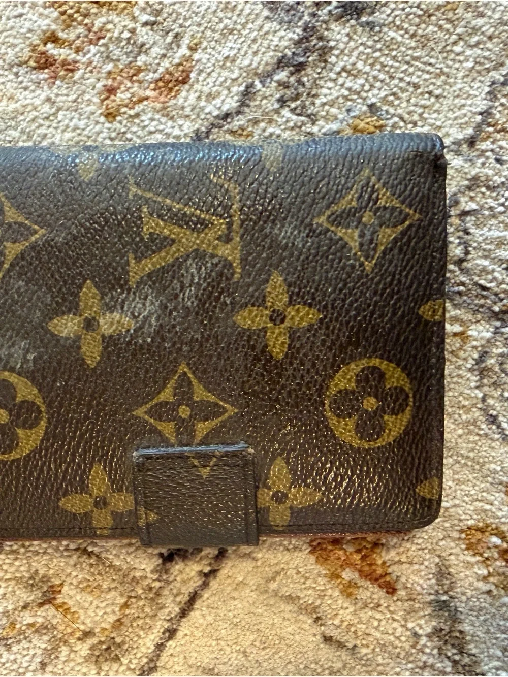 Louis Vuitton Monogram Canvas Snap Wallet - Brown/Gold